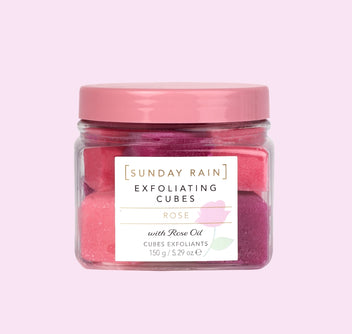Rose Exfoliating Cubes – sundayrain